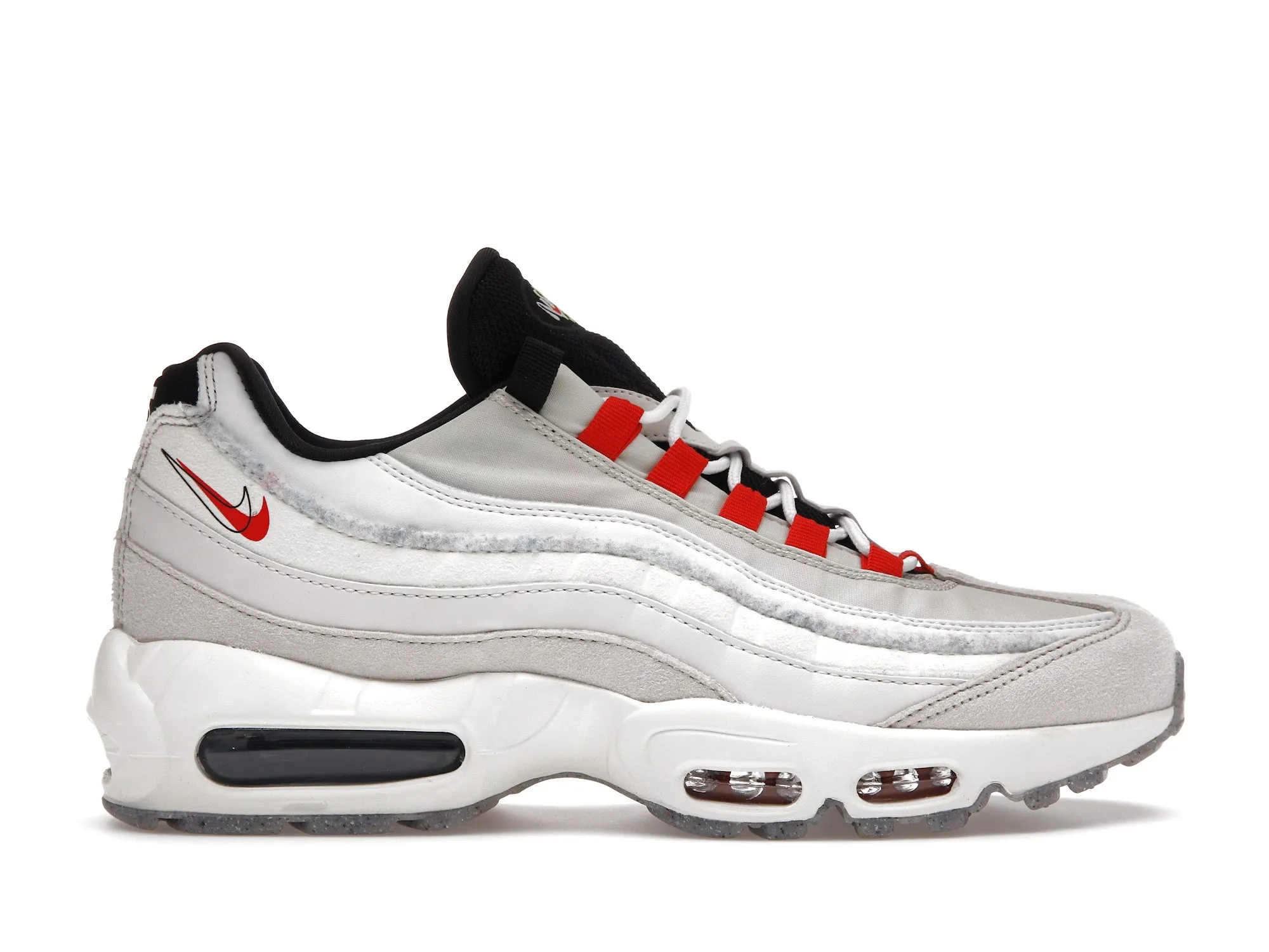 Фото № 1 с приближением к товару «‎Nike Air Max 95 Light Bone Habanero Red»
