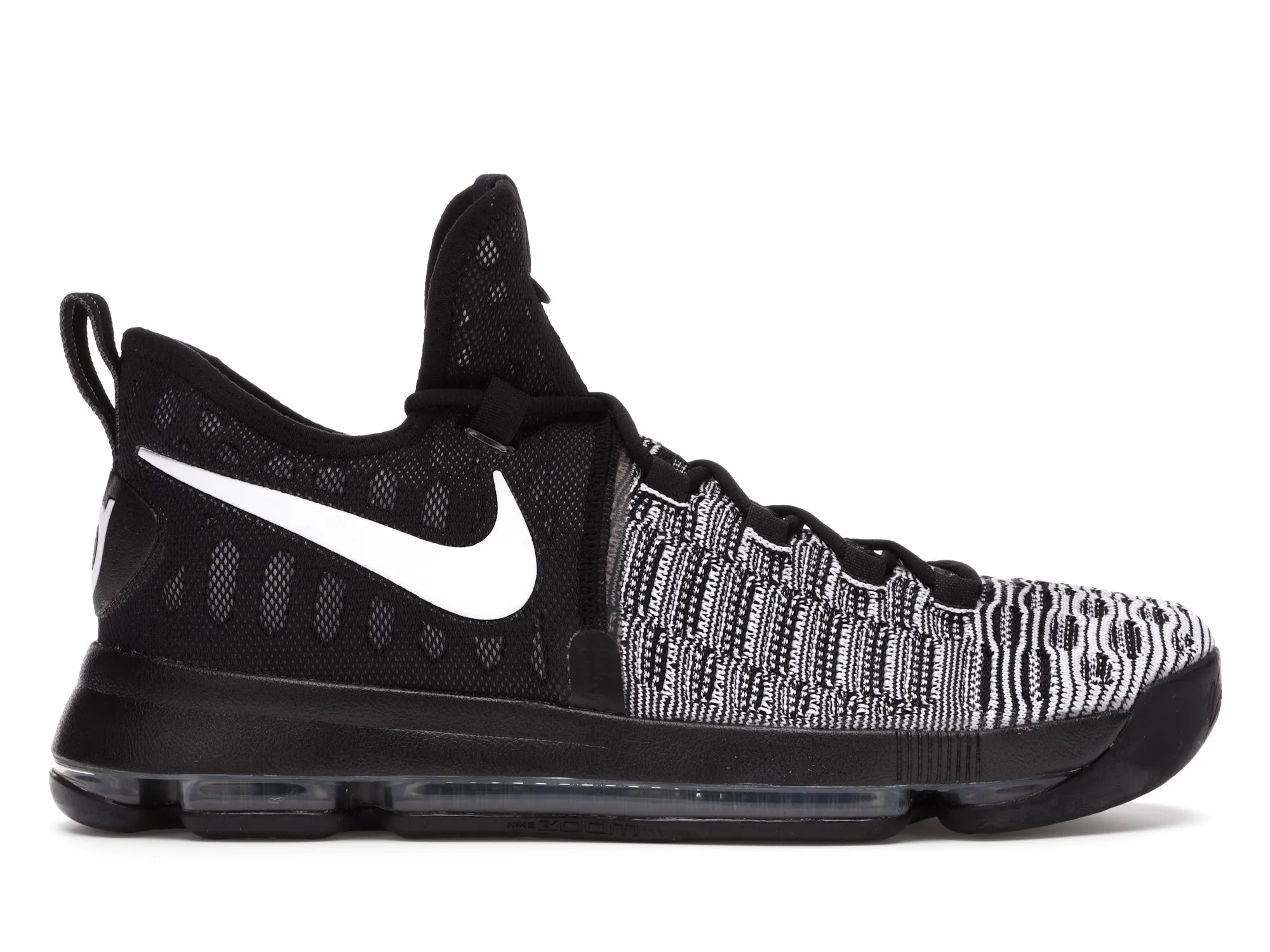 Фото № 1 с приближением к товару «‎Nike KD 9 Black White»
