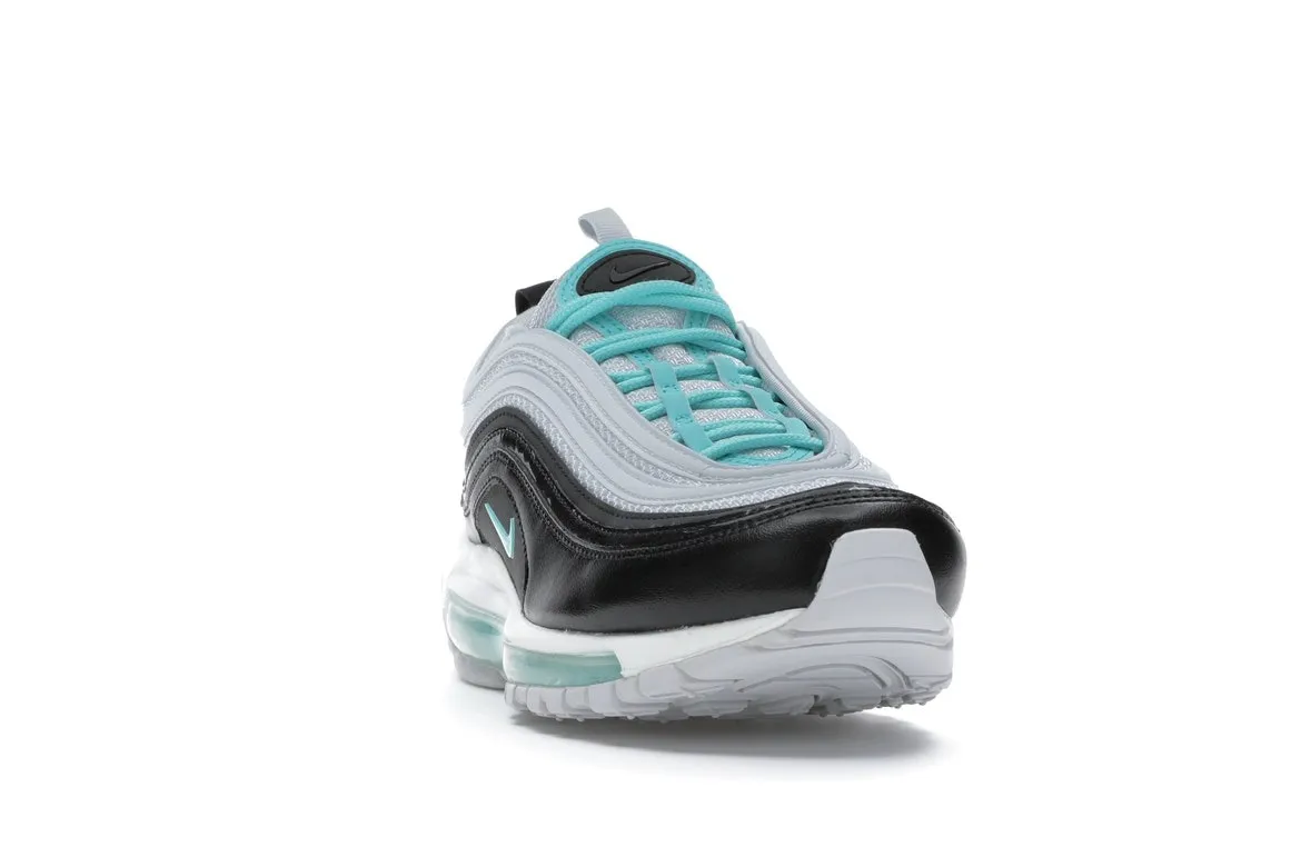 Фото № 3 с приближением к товару «‎Nike Air Max 97 Platinum Black Aurora Green »
