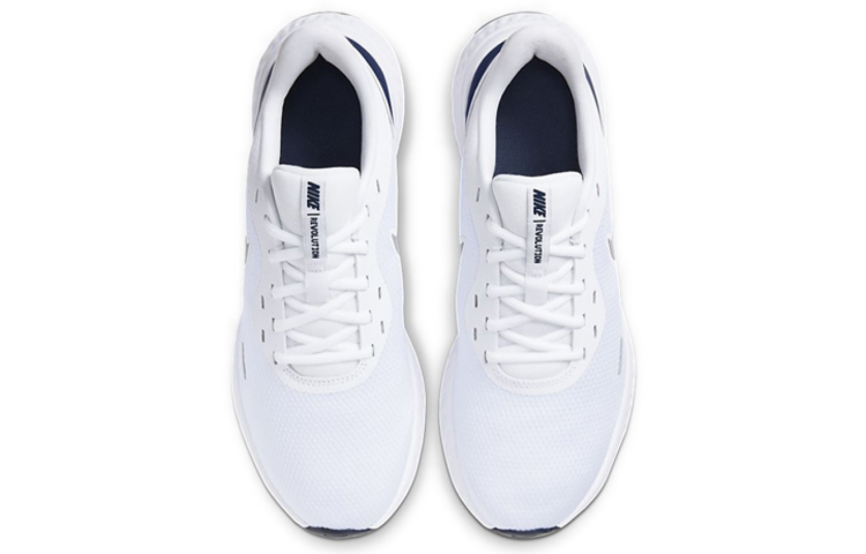 Фото № 4 с приближением к товару «‎ Nike REVOLUTION 5 Running shoes WhiteSilver»