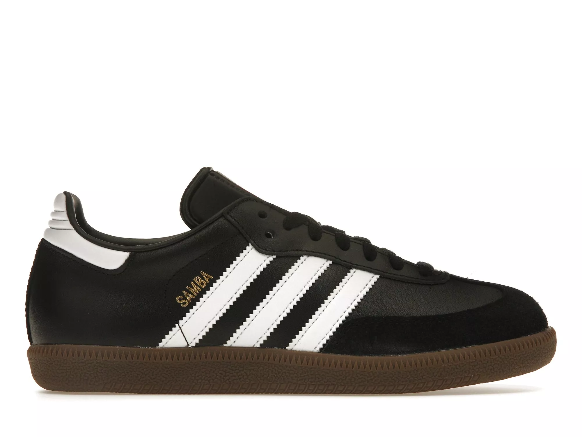 Фото № 1 с приближением к товару «‎adidas Samba Leather Black White»