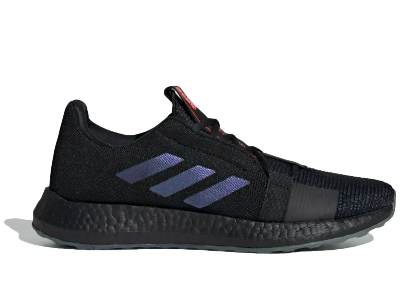 Фото № 1 с приближением к товару «‎adidas Senseboost Go Core Black Boost Blue Violet Met»
