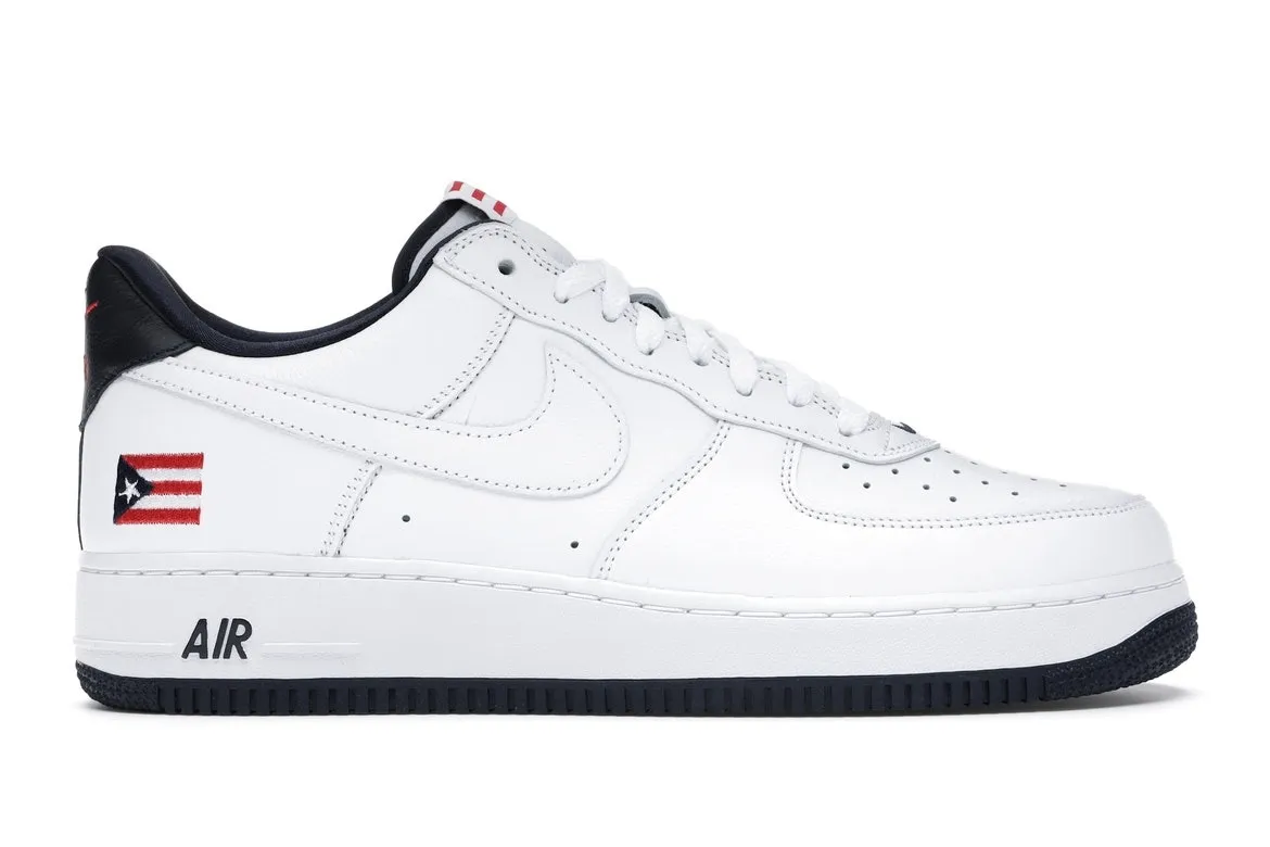 Фото № 1 с приближением к товару «‎Nike Air Force 1 Low Retro Puerto Rico (2020)»