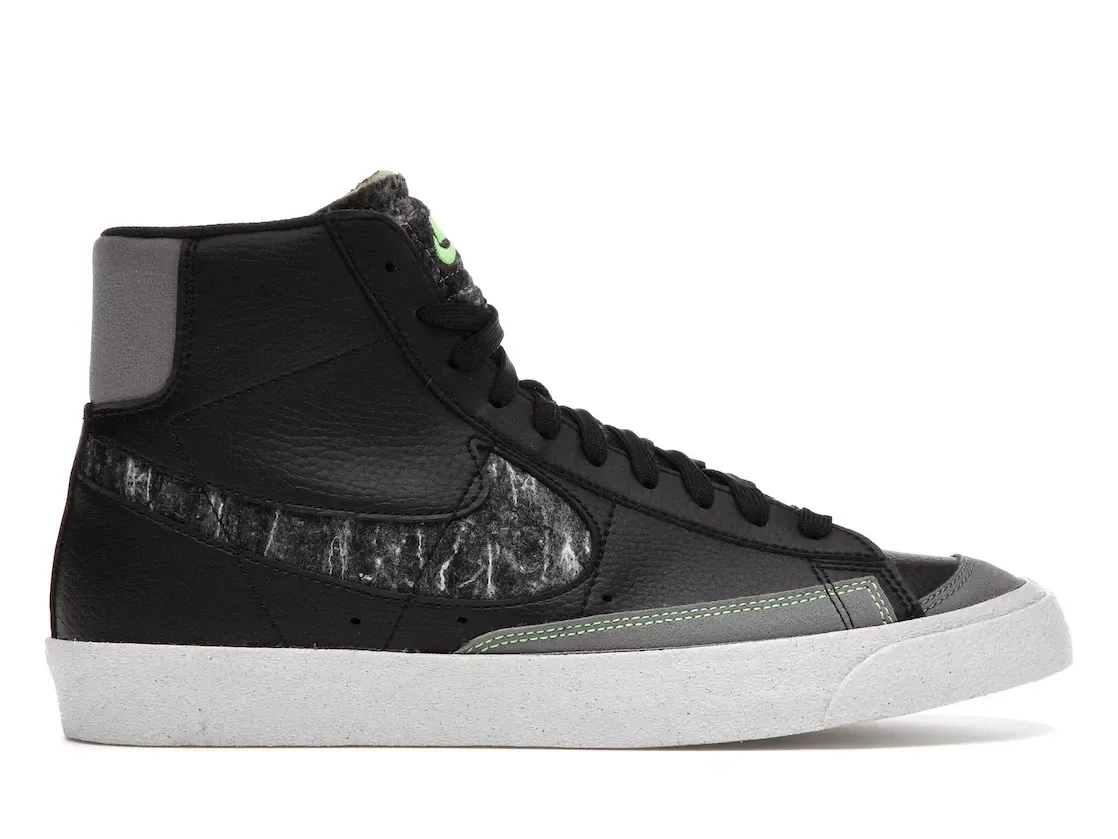 Фото № 1 с приближением к товару «‎Blazer Mid '77 Vintage Black Light Bone»