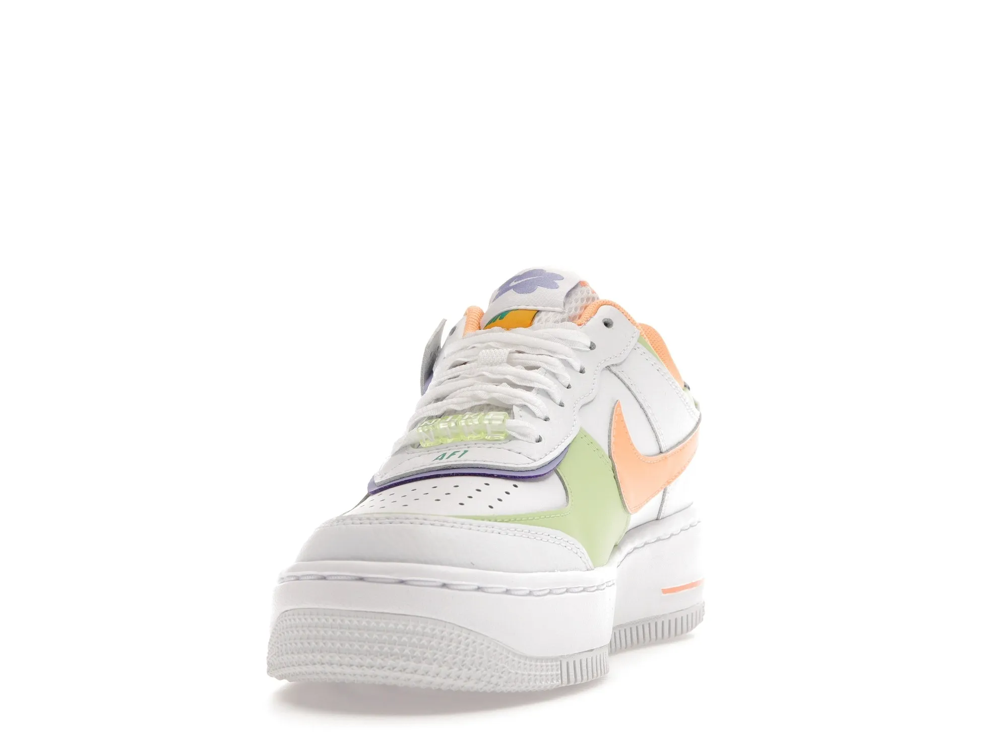 Фото № 3 с приближением к товару «‎Nike Air Force 1 Low Shadow White Peach Cream Lime »