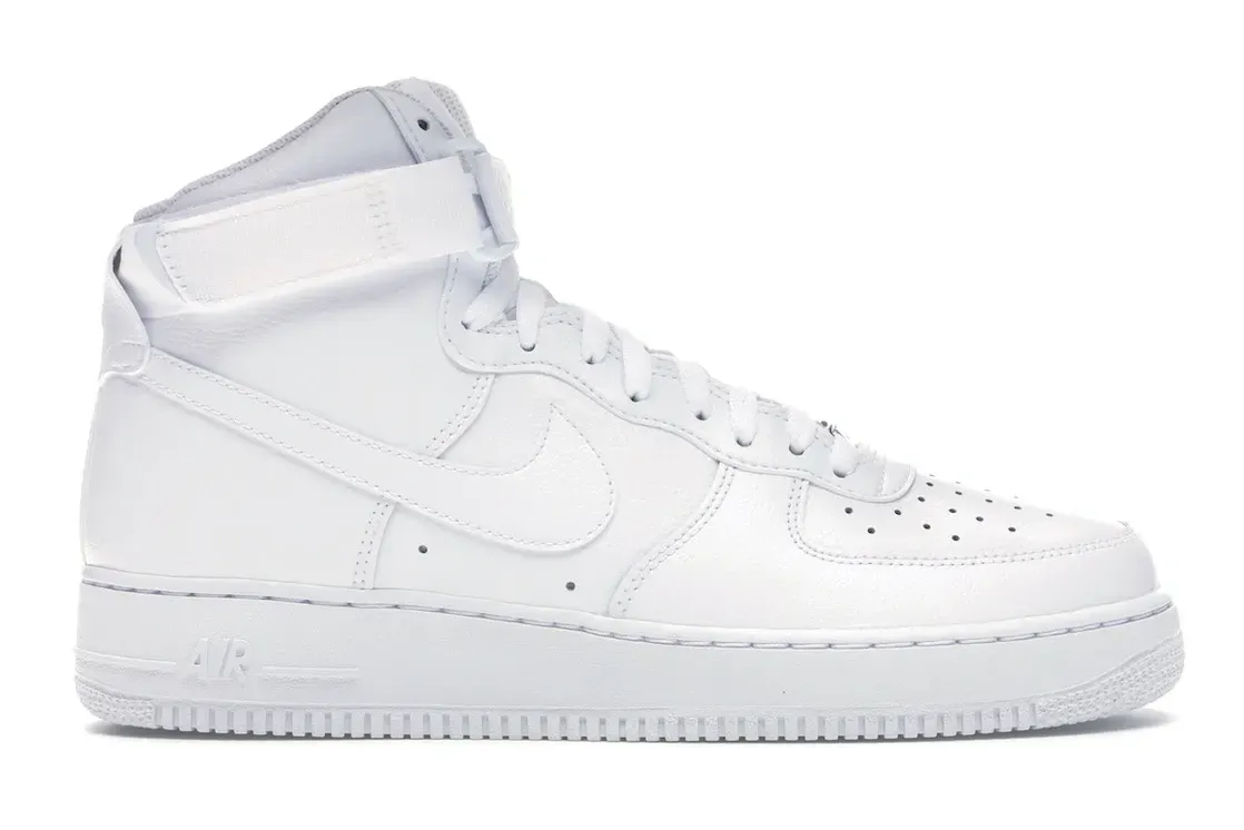Фото № 1 с приближением к товару «‎Nike Air Force 1 High White»