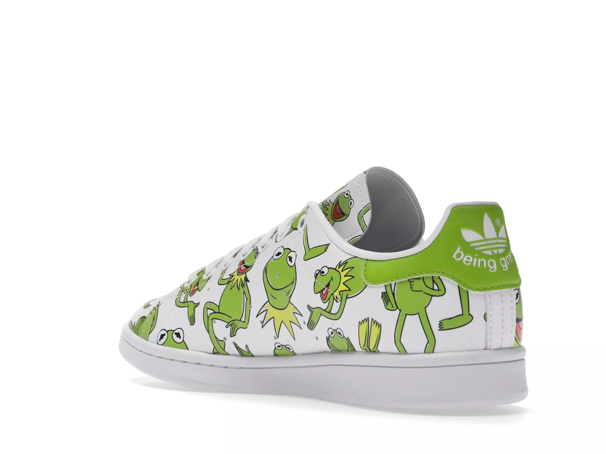 Фото № 6 с приближением к товару «‎adidas Stan Smith Kermit The Frog Print»