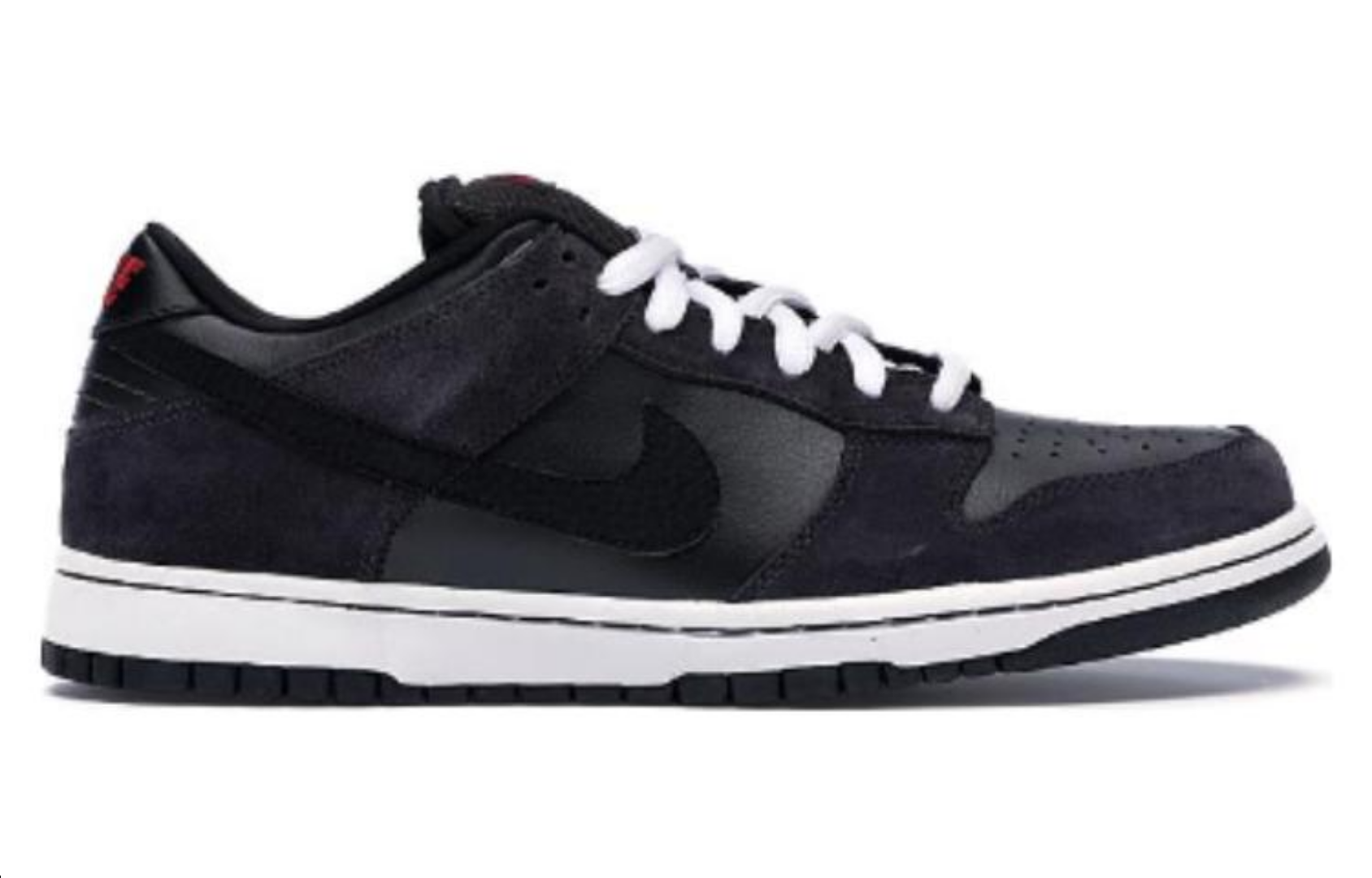 Фото № 2 с приближением к товару «‎Nike Dunk SB Low Dark Charcoal Black Black»