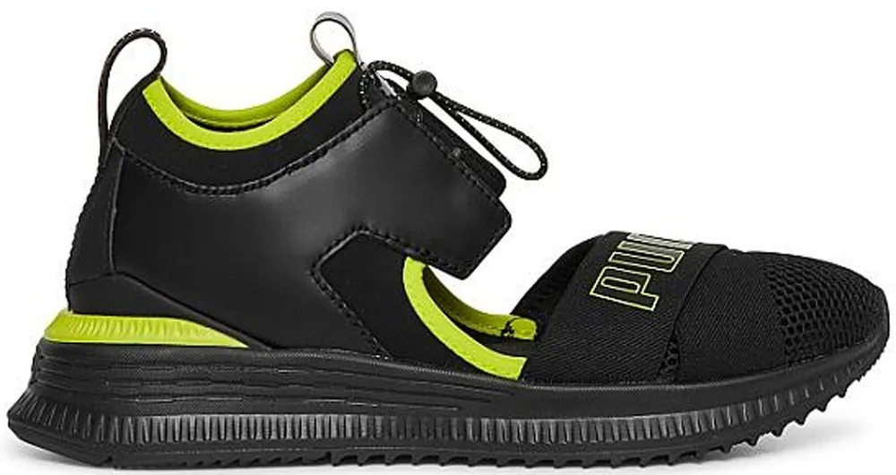 Фото № 1 с приближением к товару «‎Puma Avid Rihanna Fenty Black Limepunch »