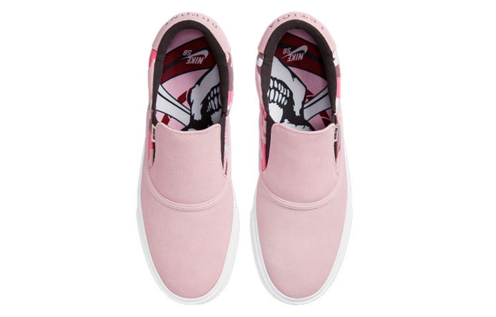 Фото № 4 с приближением к товару «‎Nike SB Zoom Verona Slip LB Low-Top Sneakers Pink»