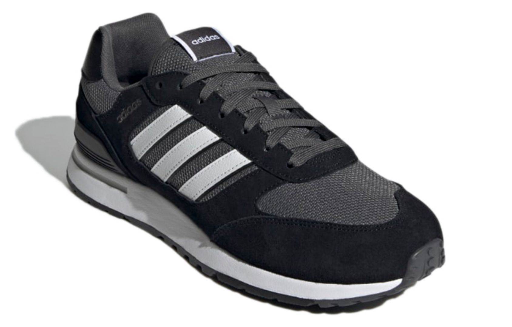Фото № 3 с приближением к товару «‎adidas neo Run 80s BlackWhiteGrey»