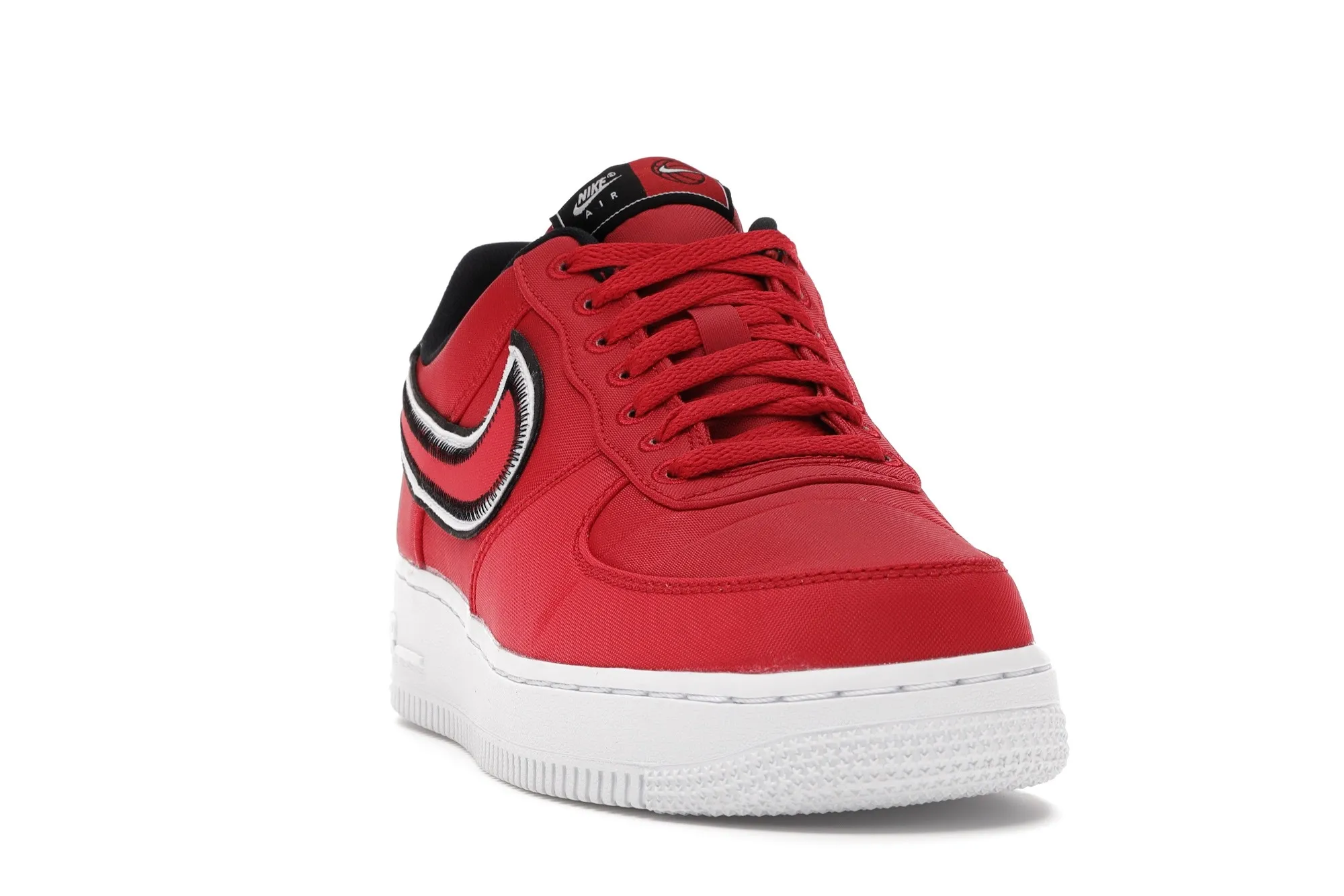 Фото № 4 с приближением к товару «‎Nike Air Force 1 Low Reverse Stitch University Red»