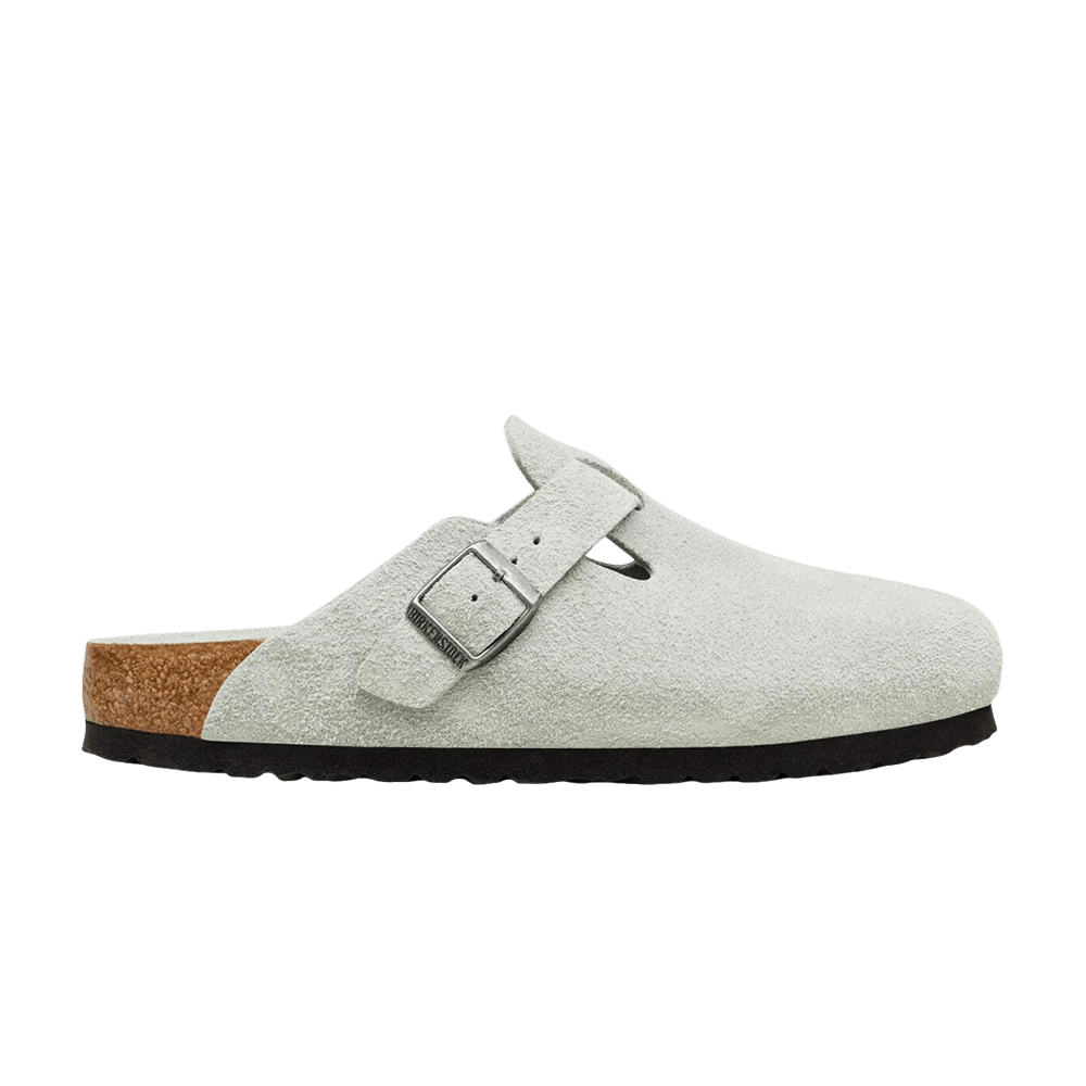 Birkenstock Boston Soft Footbed Narrow Sandal Pure Sage