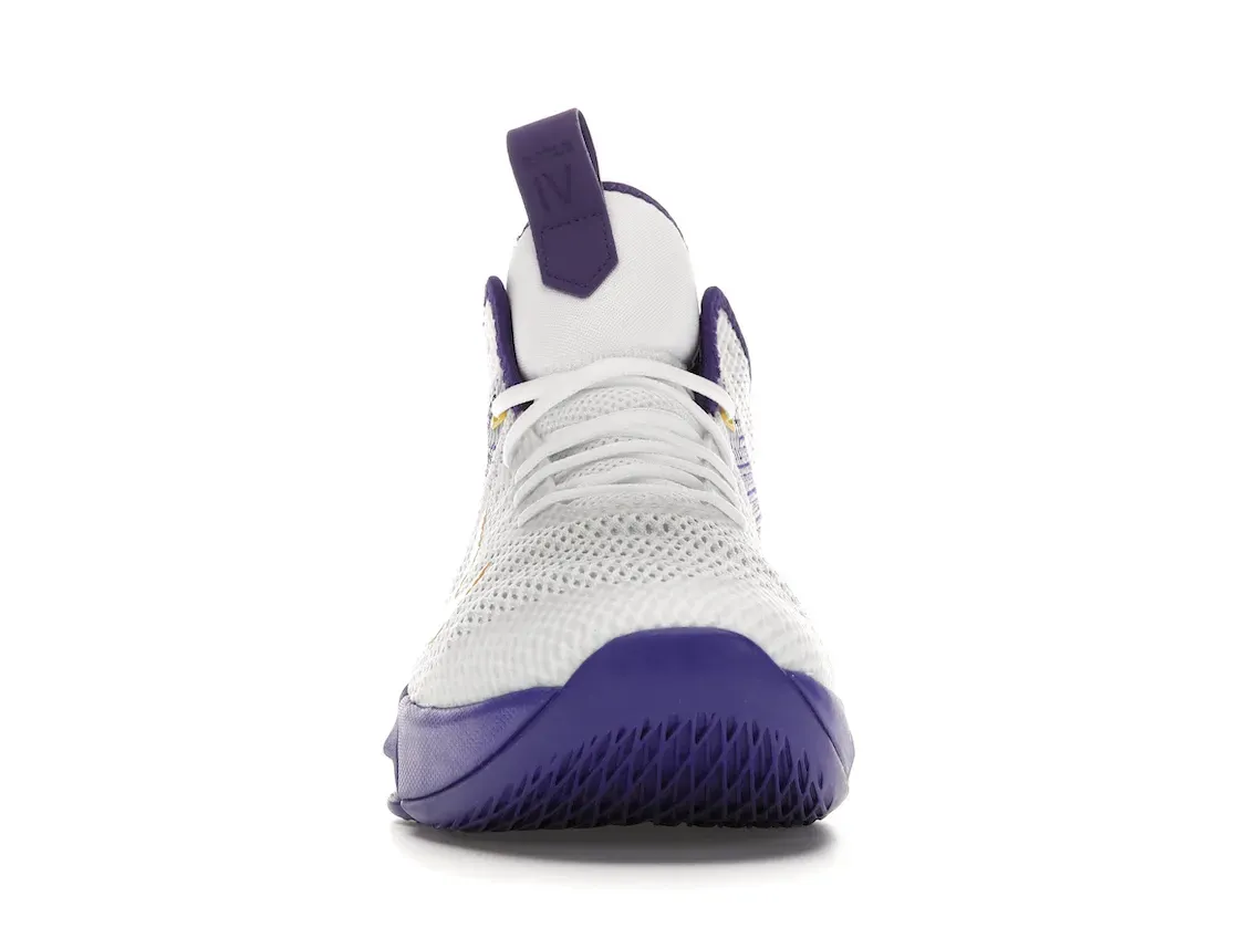 Фото № 2 с приближением к товару «‎Nike LeBron Witness 4 White/Voltage Purple»
