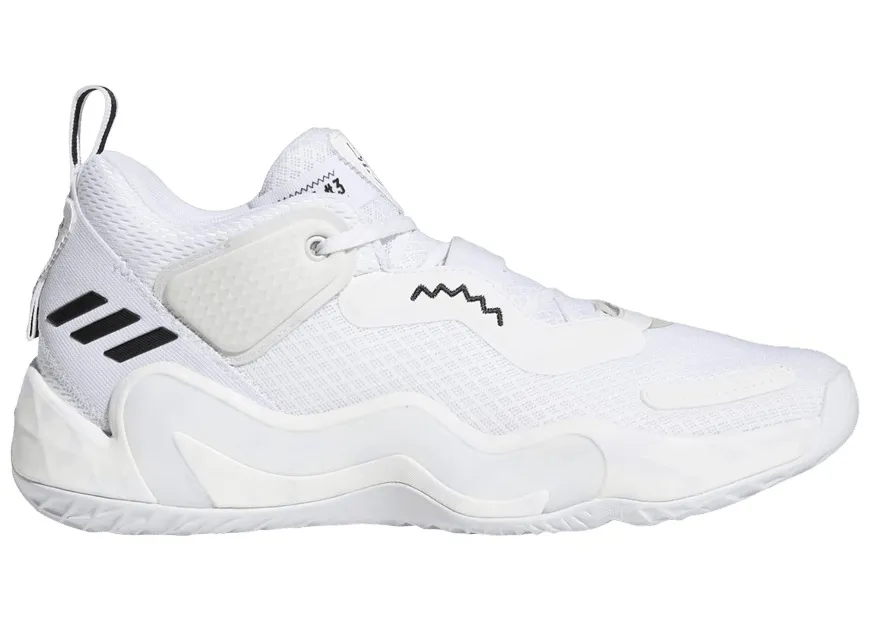 Фото № 1 с приближением к товару «‎adidas D.O.N. Issue #3 Cloud White»