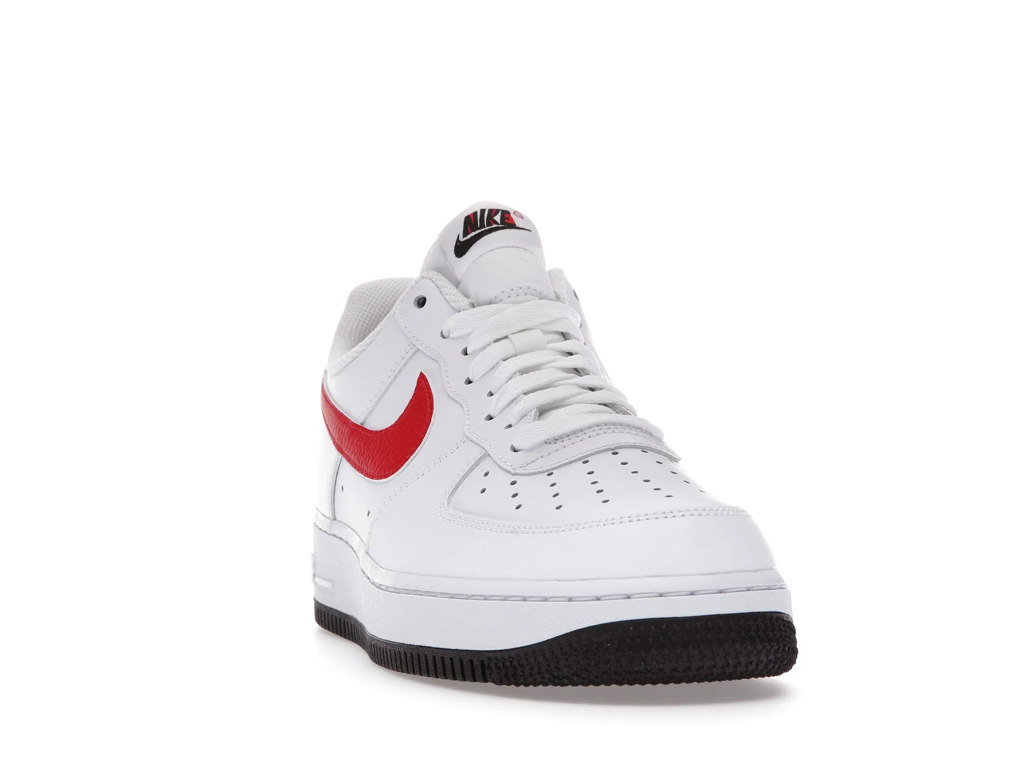Фото № 4 с приближением к товару «‎Nike Air Force 1 Low White Red Blue»