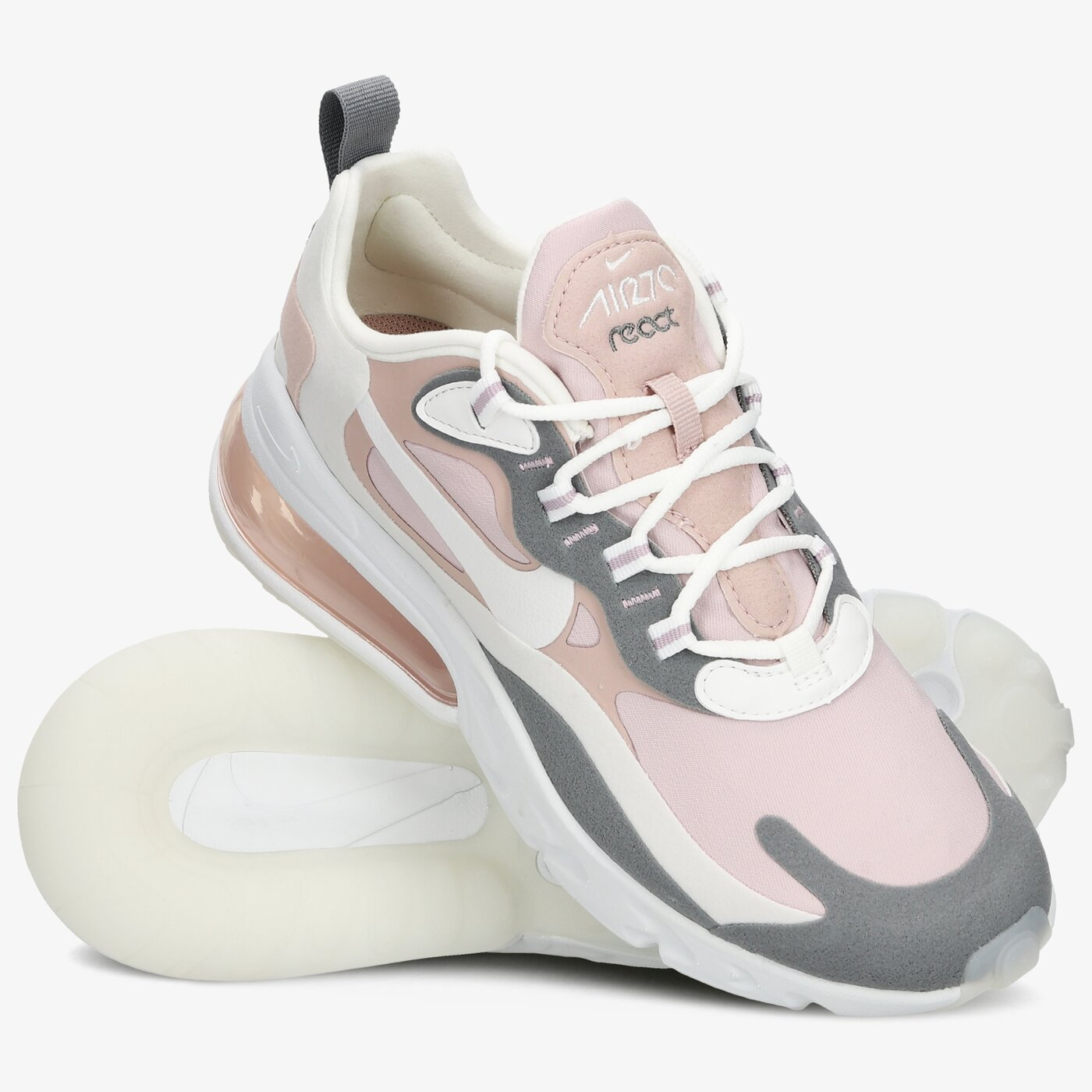 Фото № 3 с приближением к товару «‎Nike Air Max 270 React Plum Chalk Stone Mauve (W)»