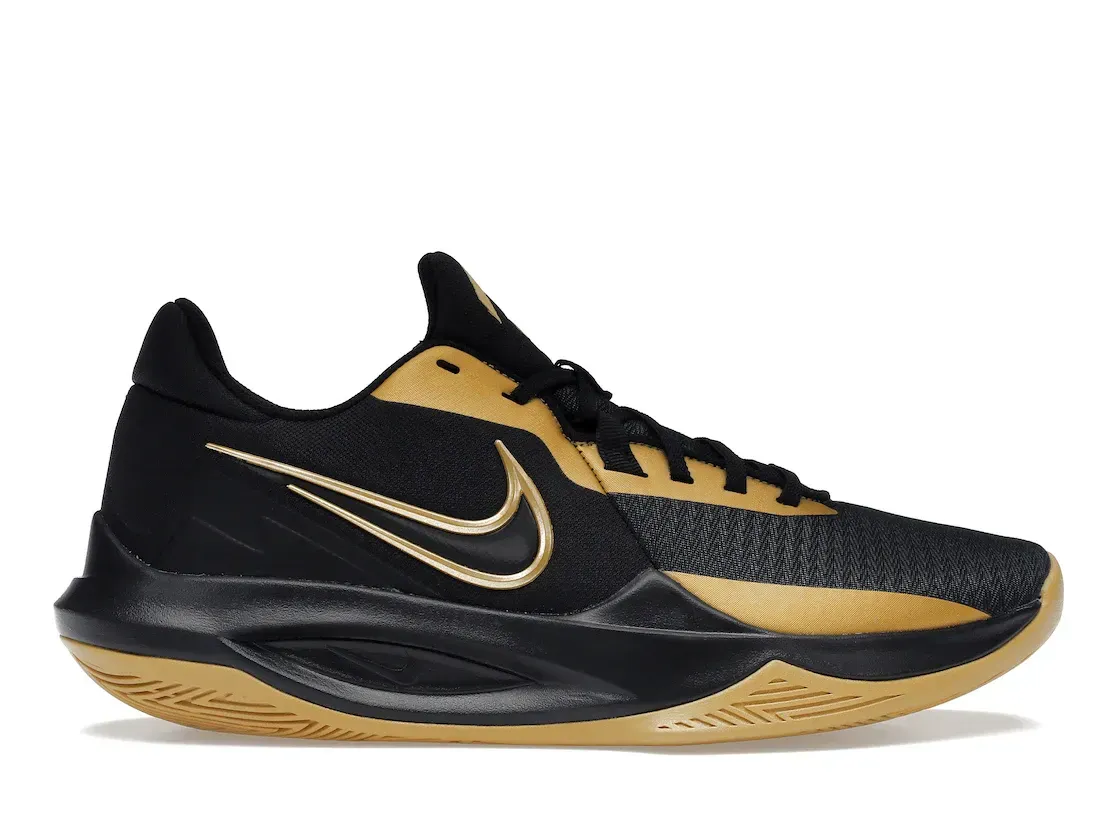 Фото № 1 с приближением к товару «‎Nike Precision 6 Black Metallic Gold»