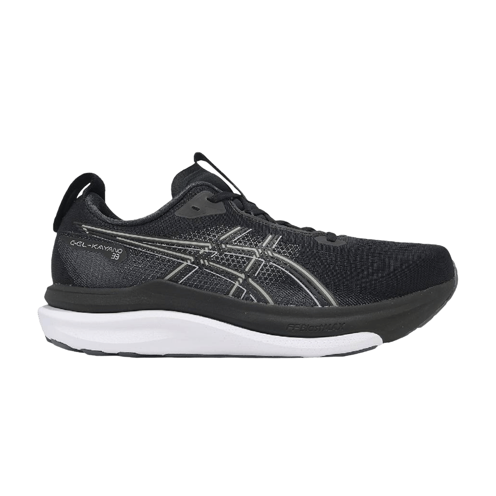 ASICS Gel Kayano 33 4e Extra Wide Black White