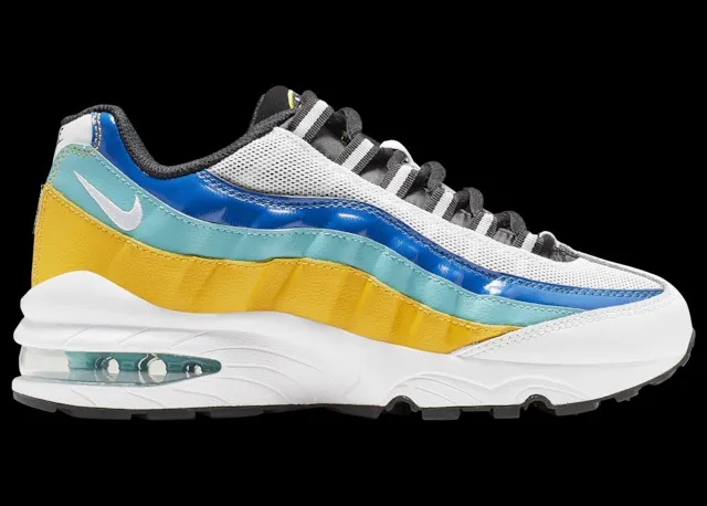 Фото № 1 с приближением к товару «‎Nike Air Max 95 White University Gold »