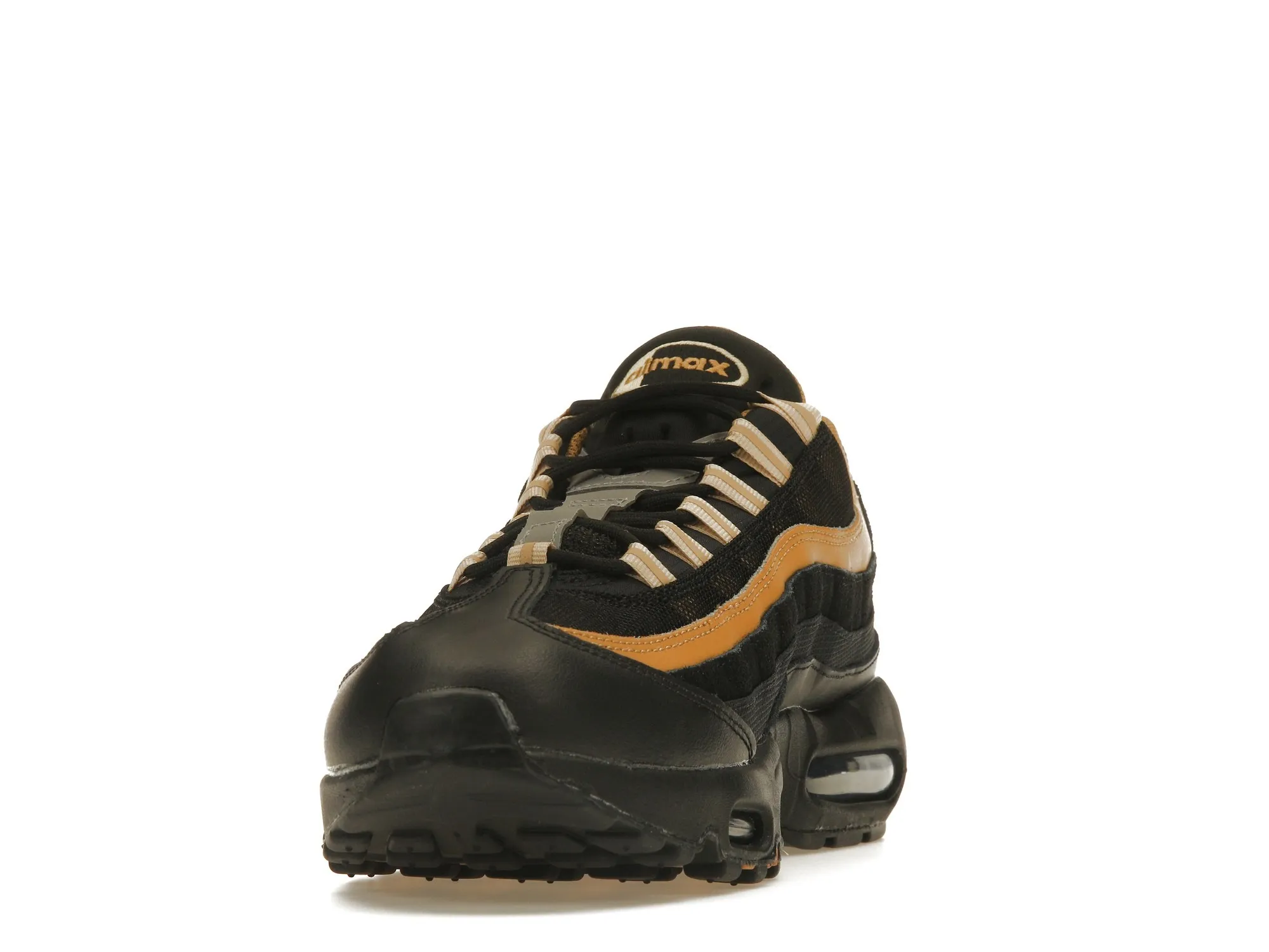 Фото № 4 с приближением к товару «‎Nike Air Max 95 Black Elemental Gold»