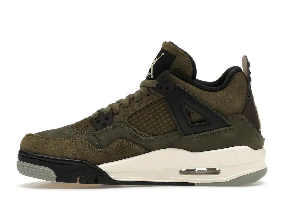 Фото № 3 с приближением к товару «‎Jordan 4 Retro SE Craft Medium Olive »