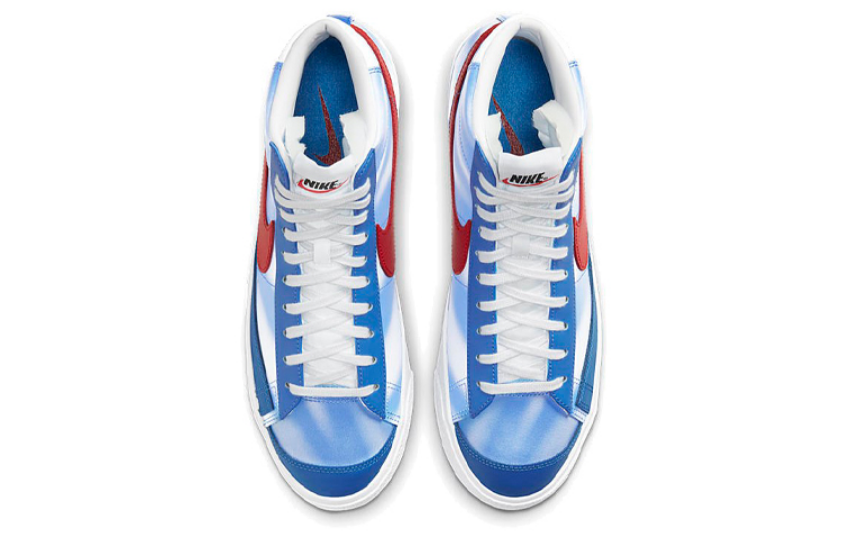 Фото № 4 с приближением к товару «‎Nike Blazer Mid WhiteBlueRed»