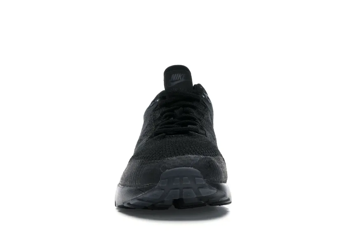 Фото № 2 с приближением к товару «‎Nike Air Max 1 Ultra Flyknit Black/Black»