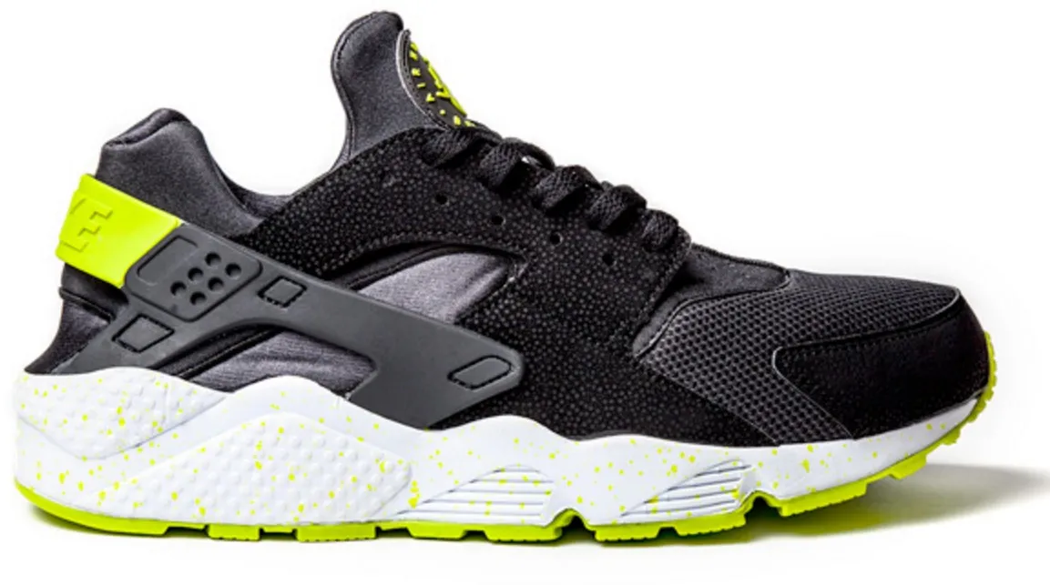 Фото № 1 с приближением к товару «‎Nike Air Huarache Black Venom Green»