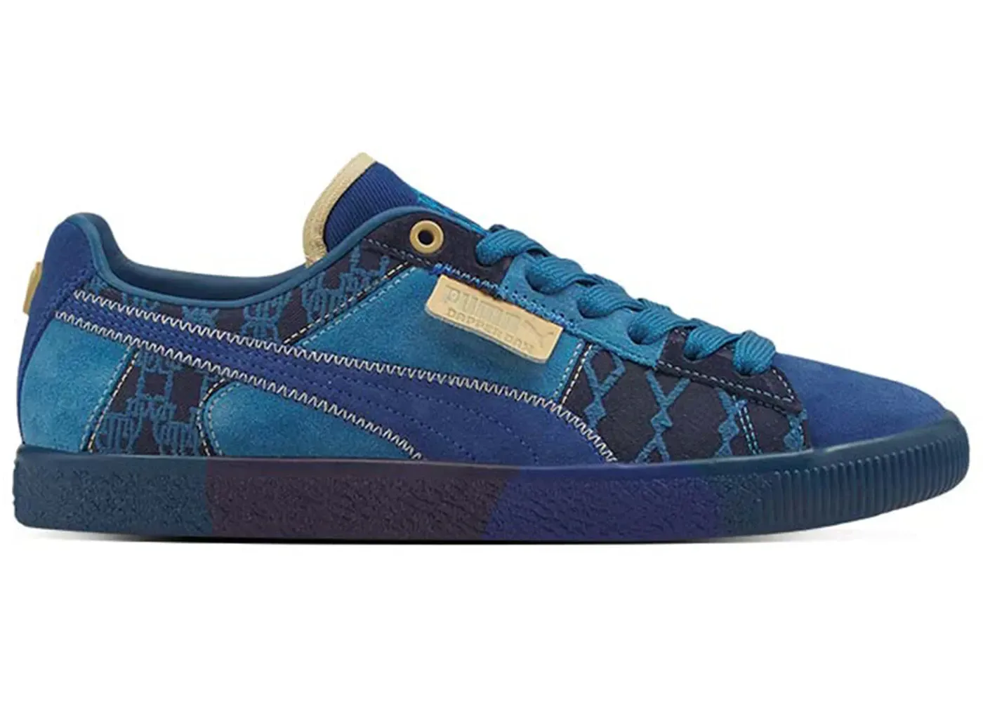 Фото № 1 с приближением к товару «‎Puma Clude Dapper Dan Pre-Game Runway Blazing Blue»