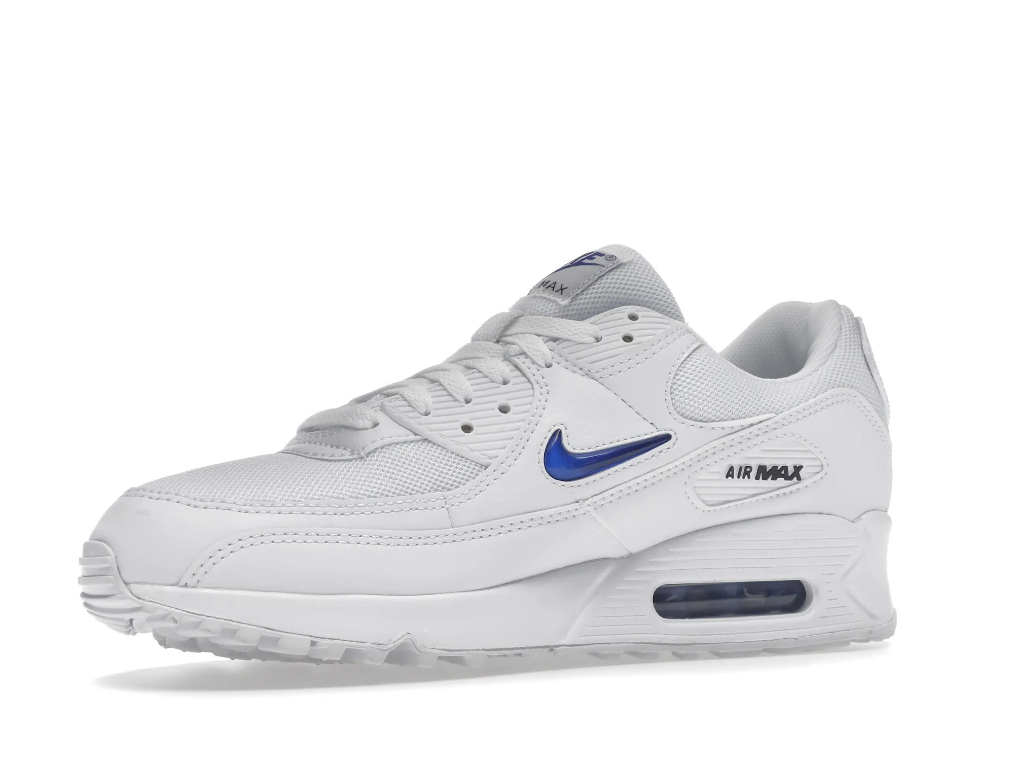 Фото № 4 с приближением к товару «‎Nike Air Max 90 Jewel White Royal»