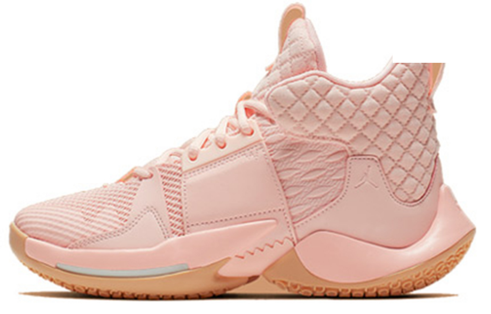 Фото № 1 с приближением к товару «‎Nike Air Jordan Why Not Zer0.2 Pf Washed Coral»