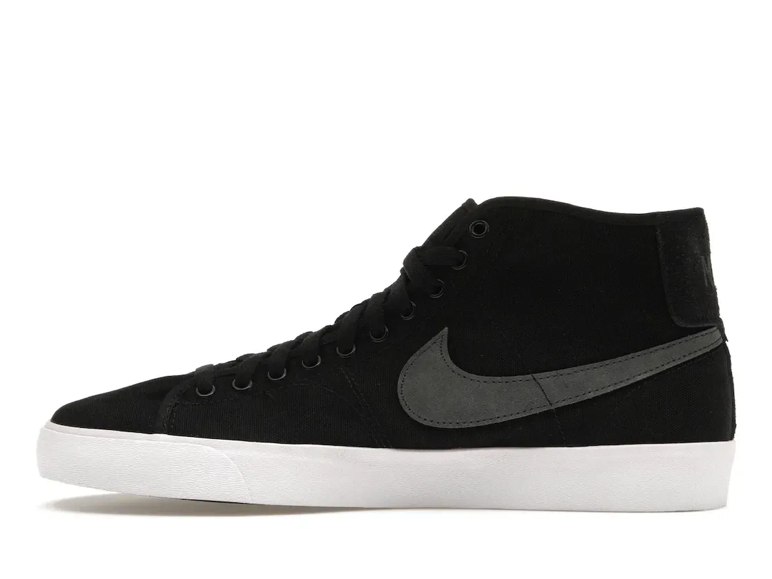 Фото № 3 с приближением к товару «‎Nike SB Blazer Court Mid Premium Black Anthracite»