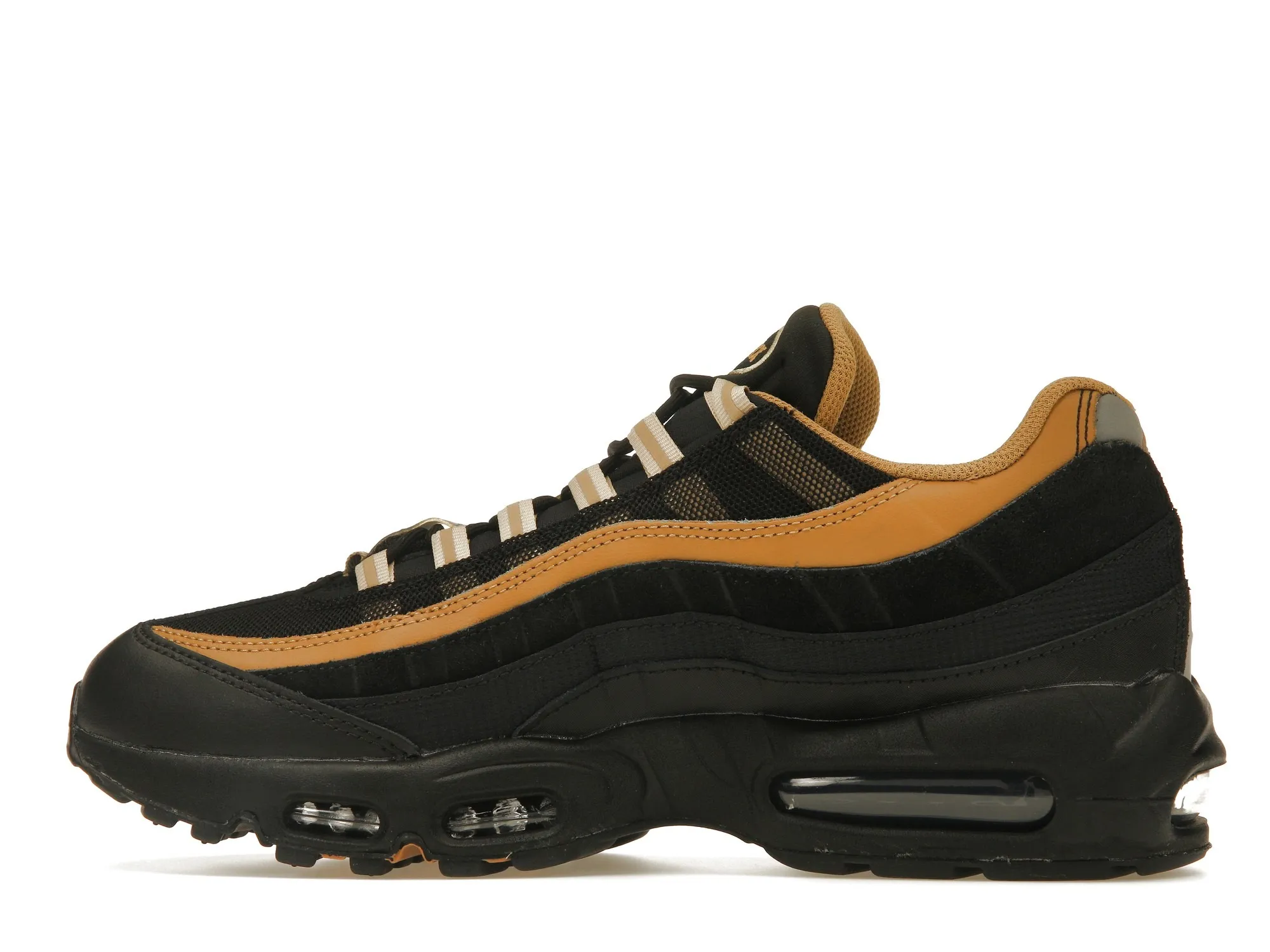 Фото № 5 с приближением к товару «‎Nike Air Max 95 Black Elemental Gold»