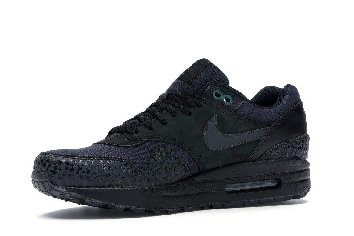 Фото № 3 с приближением к товару «‎Nike Air Max 1 Black/Black-Bonsai»