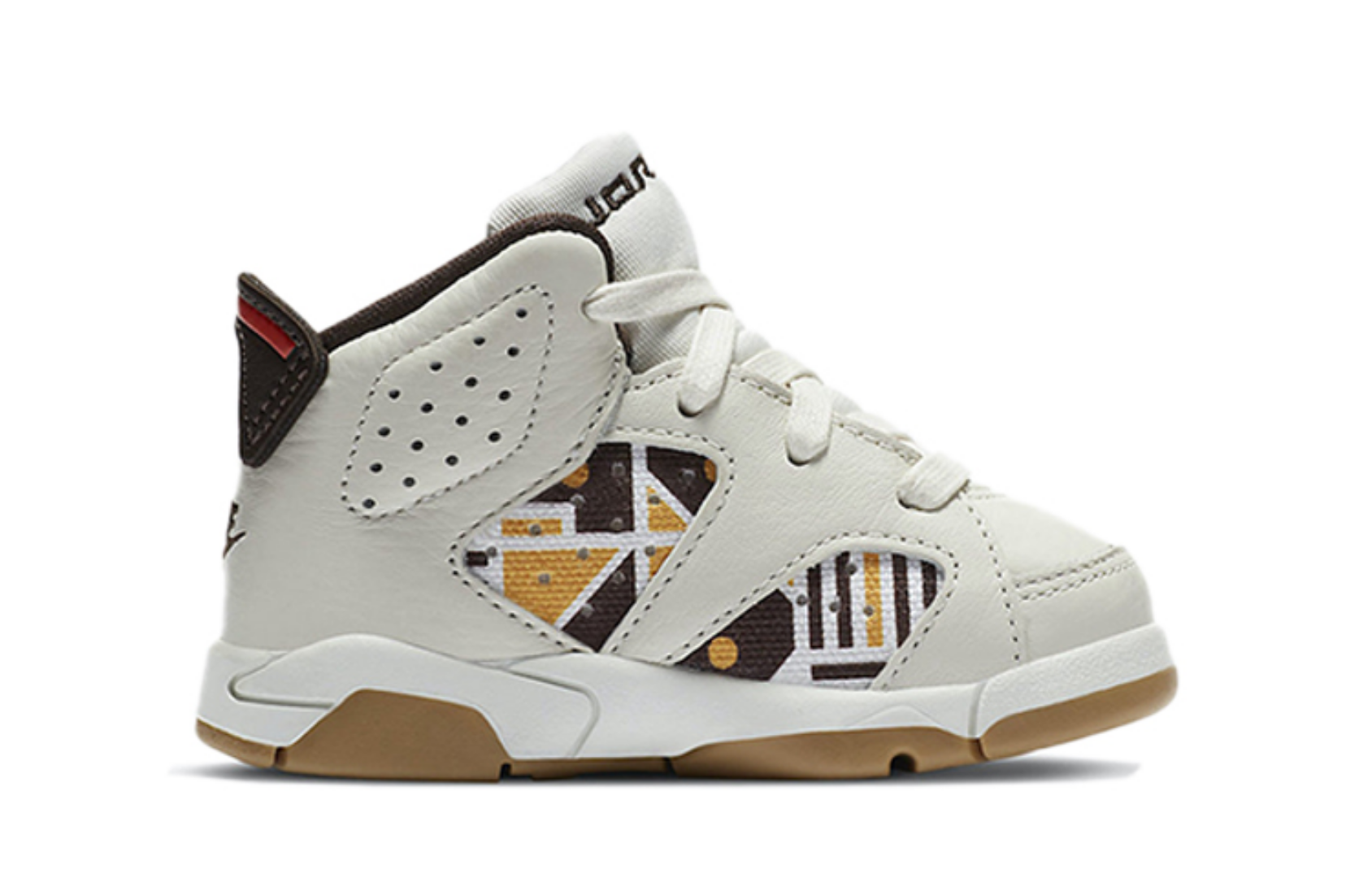 Фото № 2 с приближением к товару «‎Air Jordan 6 Retro TD 'Quai 54 - Sail Gum'»