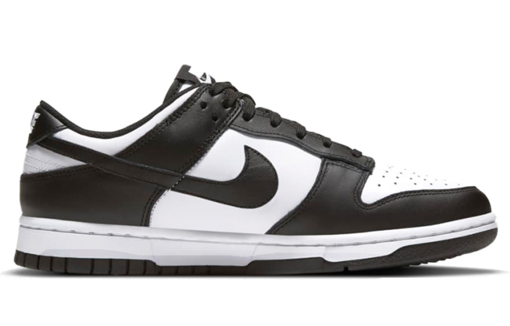 Фото № 2 с приближением к товару «‎Nike WMNS Dunk Low Skate Shoes WhiteBlack»