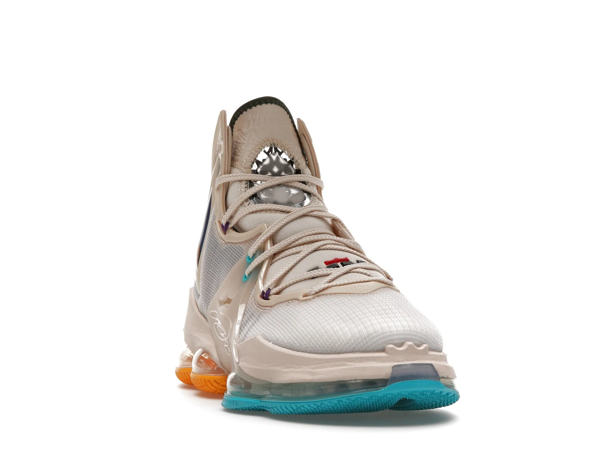 Фото № 4 с приближением к товару «‎Nike LeBron 19 Minneapolis Lakers»