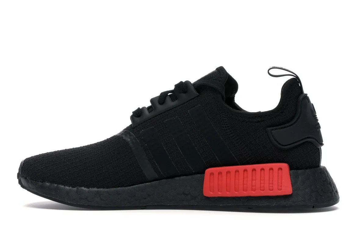 Фото № 5 с приближением к товару «‎adidas NMD R1 Core Black Lush Red»