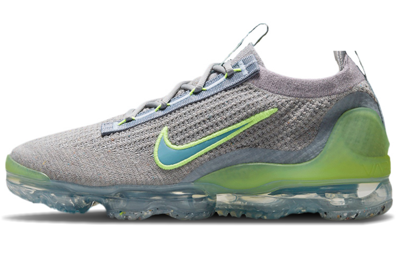 Фото № 1 с приближением к товару «‎Nike Air Vapormax Flyknit 2021 Running Shoes Grey»