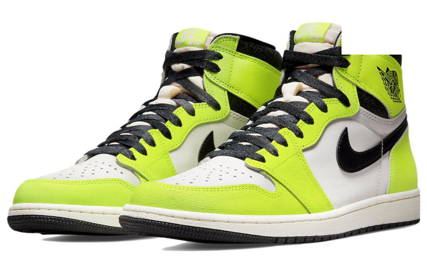 Фото № 3 с приближением к товару «‎Nike Air Jordan 1 Retro High OG Basketball Shoes "VoltVisionaire"»