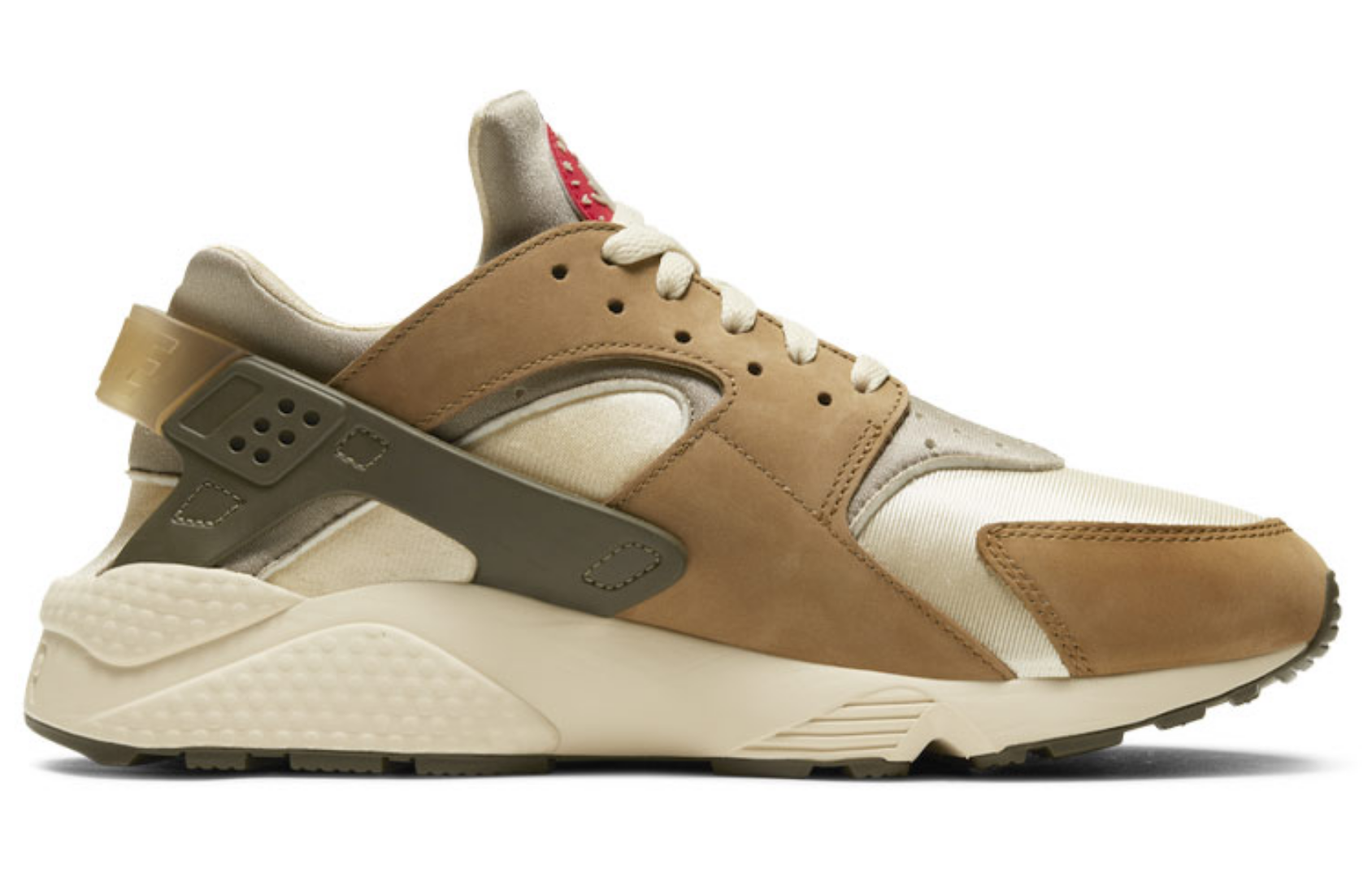 Фото № 2 с приближением к товару «‎Stussy x Nike Air Huarache LE QS Desert Oak»