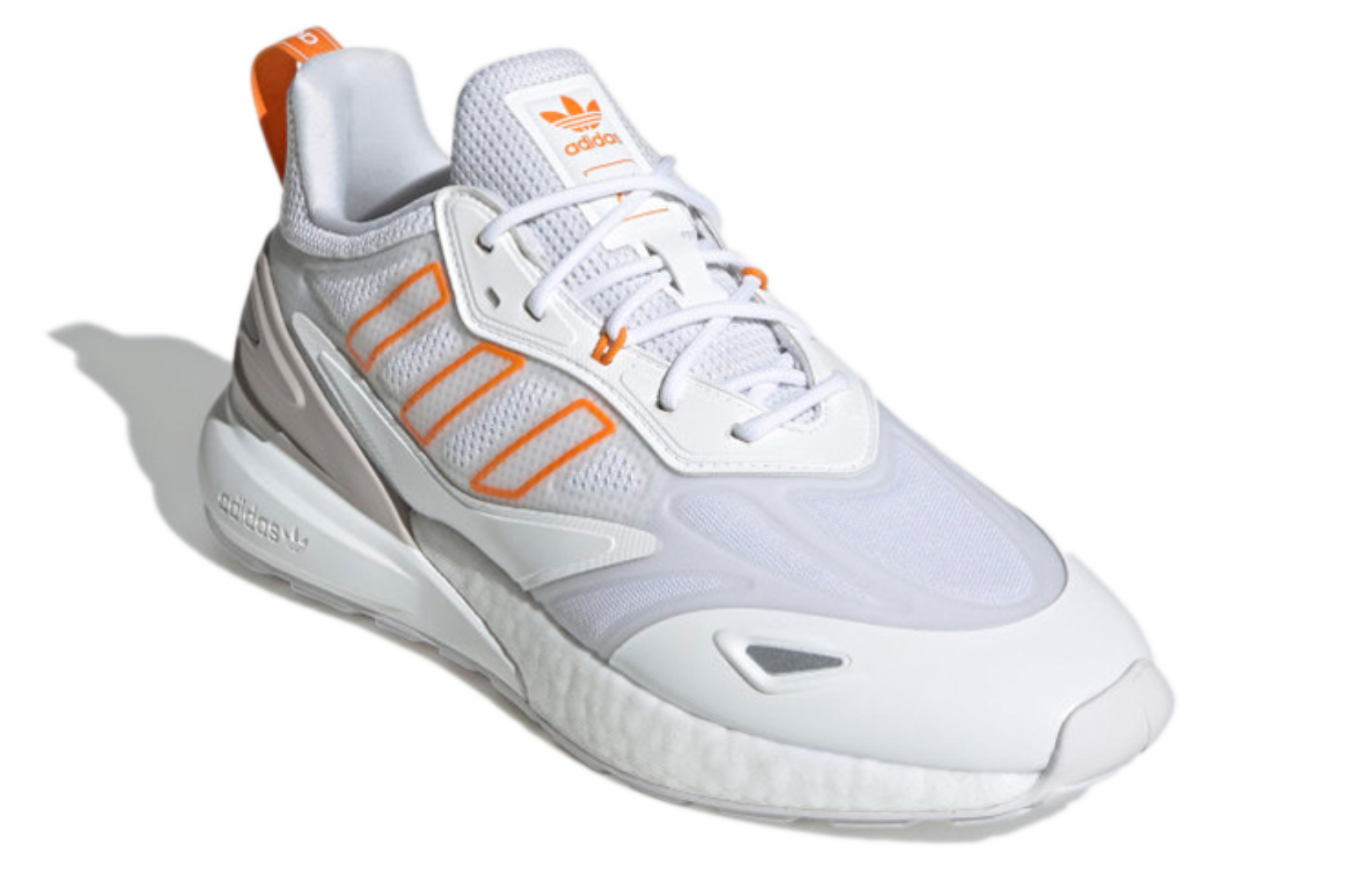 Фото № 3 с приближением к товару «‎adidas originals ZX 2K Boost 2.0 WhiteOrange»