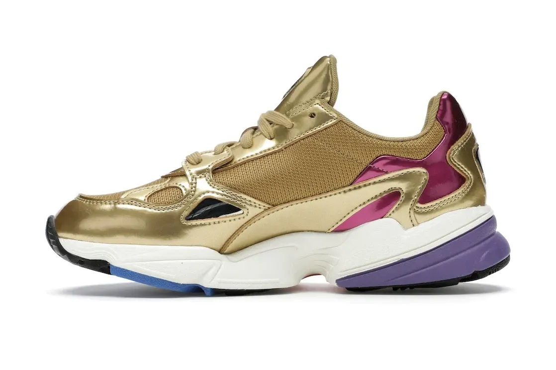 Adidas falcon gold best sale