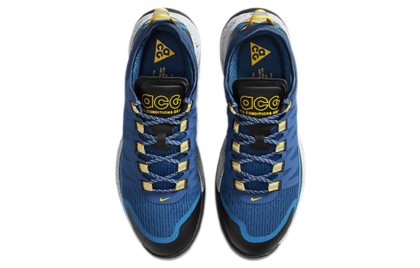 Фото № 4 с приближением к товару «‎Nike ACG Air Nasu BlueYellow»