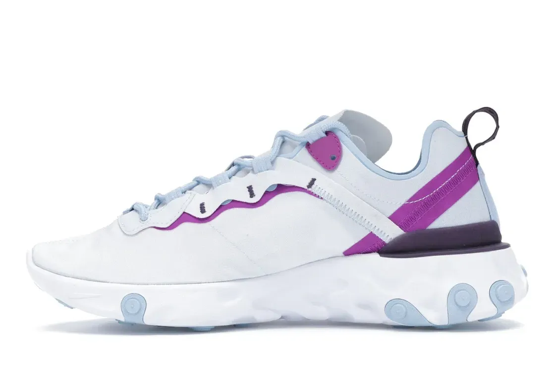 Фото № 3 с приближением к товару «‎Nike React Element 55 Football Grey Psychic Blue »