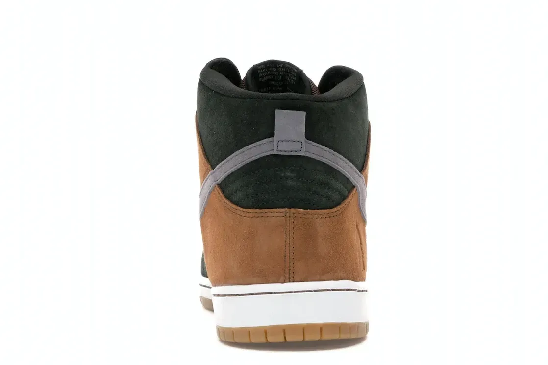Фото № 4 с приближением к товару «‎Nike SB Dunk High Homegrown Ale Brown»