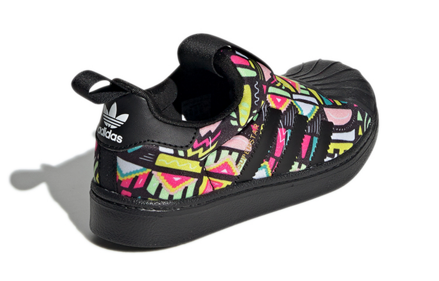 Фото № 4 с приближением к товару «‎(BP) adidas originals Superstar 360 C Running Shoes BlackYellow»