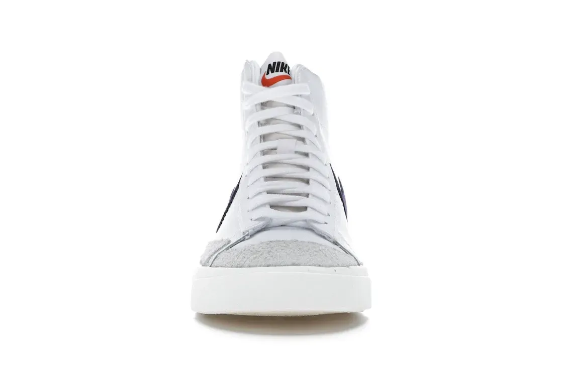 Фото № 2 с приближением к товару «‎Nike Blazer Mid 77 White Voltage Purple »