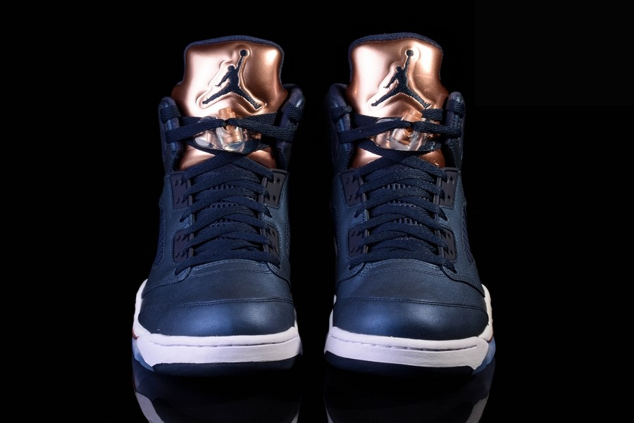 Фото № 5 с приближением к товару «‎Nike Air Jordan 5 Retro Bronze »